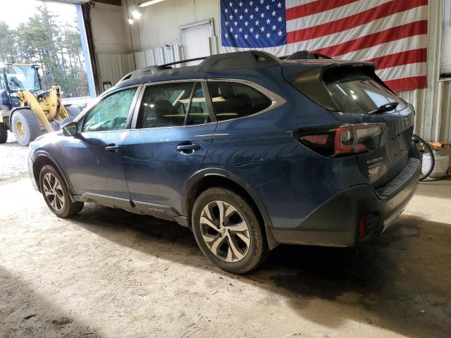 4S4BTALCXL3149493 - 2020 SUBARU OUTBACK LIMITED BLUE photo 2