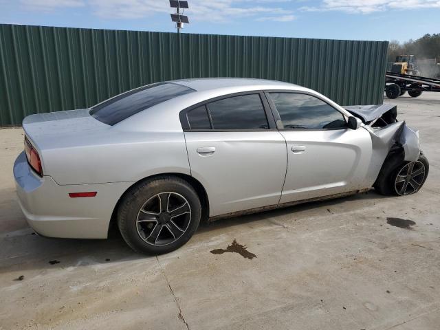 2C3CDXBG4CH219245 - 2012 DODGE CHARGER SE SILVER photo 3