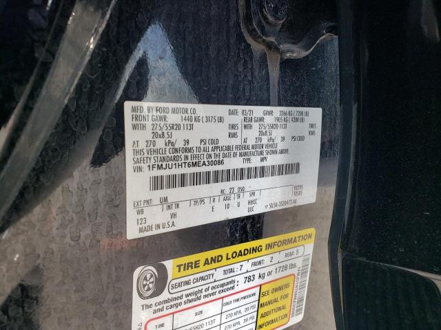 1FMJU1HT6MEA30086 - 2021 FORD EXPEDITION XLT 黑色 照片 13