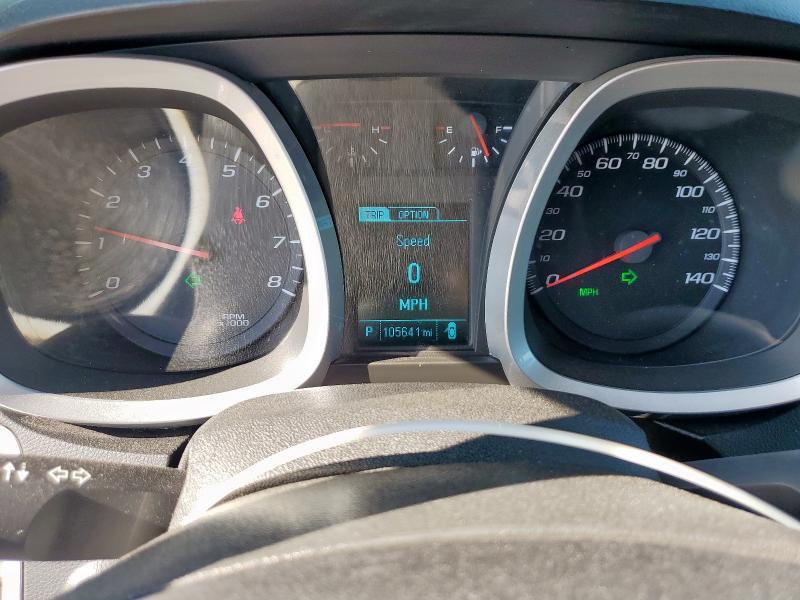 1GNALCEK9FZ101413 - 2015 CHEVROLET EQUINOX LT გრაფიტი ფოტო 9