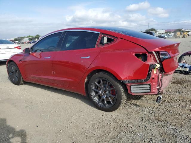 5YJ3E1EB4LF711009 - 2020 TESLA MODEL 3 أحمر صورة 2