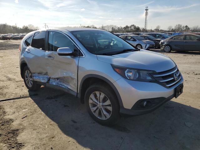 2HKRM4H58EH659375 - 2014 HONDA CR-V EX SILVER photo 4