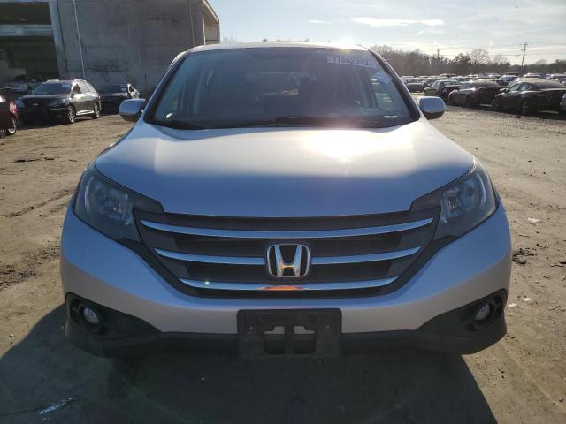 2HKRM4H58EH659375 - 2014 HONDA CR-V EX SILVER photo 5