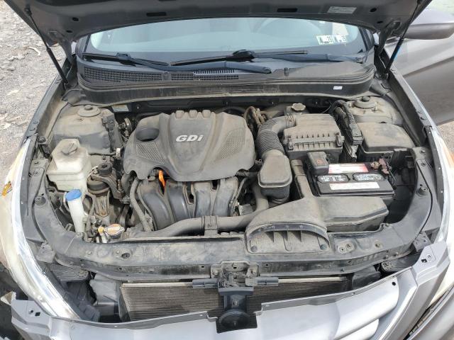 5NPEB4AC2BH112076 - 2011 HYUNDAI SONATA GLS GRAY photo 11