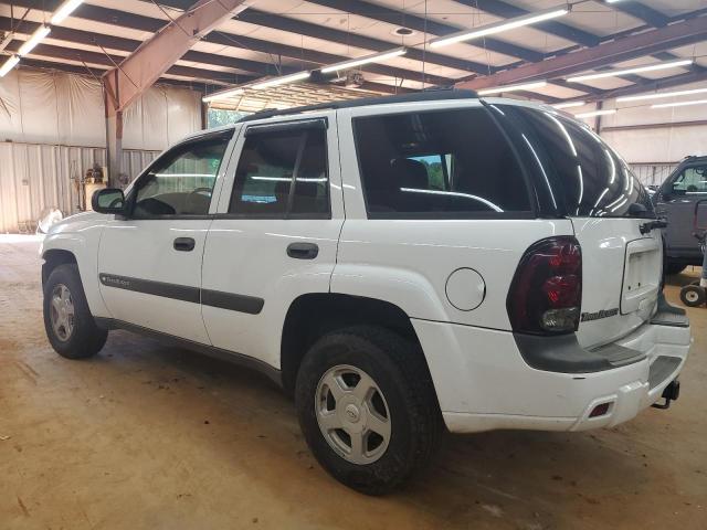 1GNDT13S632243386 - 2003 CHEVROLET TRAILBLAZE WHITE photo 2