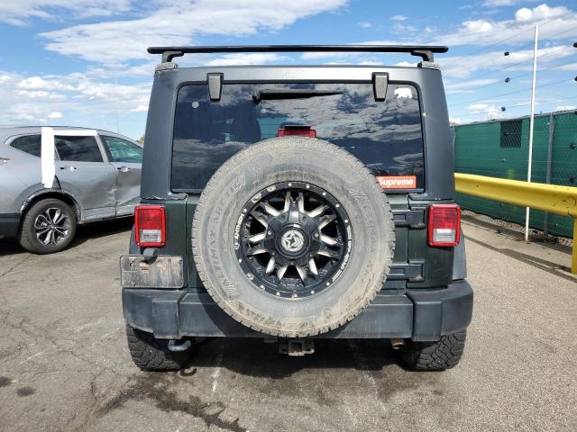 1J4AA2D18BL556164 - 2011 JEEP WRANGLER SPORT GREEN photo 6