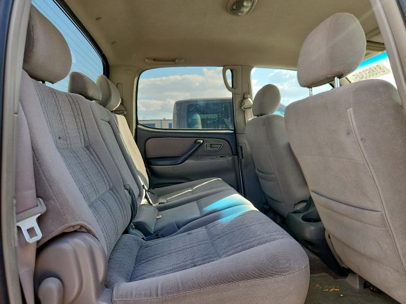 5TBET34106S529500 - 2006 TOYOTA TUNDRA DOUBLE CAB SR5 WHITE photo 10