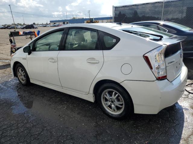JTDKN3DU7B0301652 - 2011 TOYOTA PRIUS WHITE photo 2