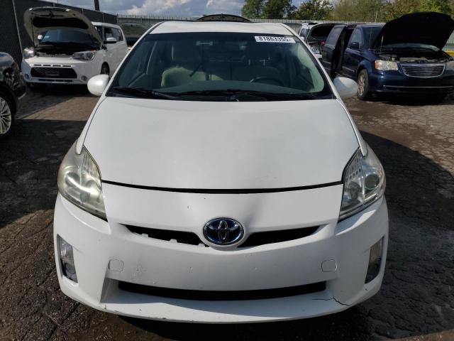 JTDKN3DU7B0301652 - 2011 TOYOTA PRIUS WHITE photo 5