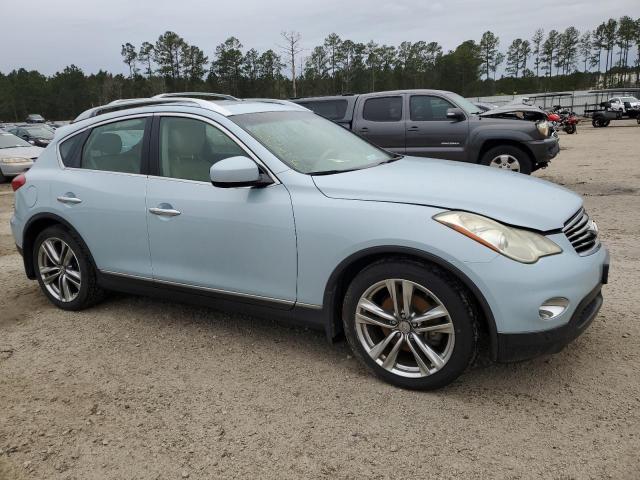 JN1AJ0HR5BM854601 - 2011 INFINITI EX35 BASE Կապույտ լուսանկար 4