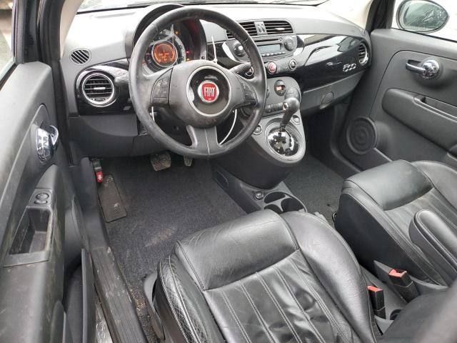 3C3CFFCR1DT744695 - 2013 FIAT 500 LOUNGE BLACK photo 8