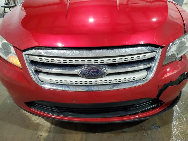 1FAHP2HWXAG126495 - 2010 FORD TAURUS SEL RED photo 11