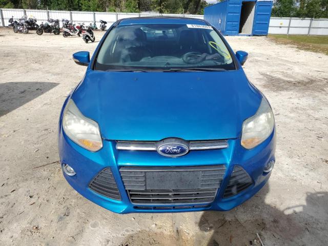 1FADP3F21EL298285 - 2014 FORD FOCUS SE BLUE photo 5