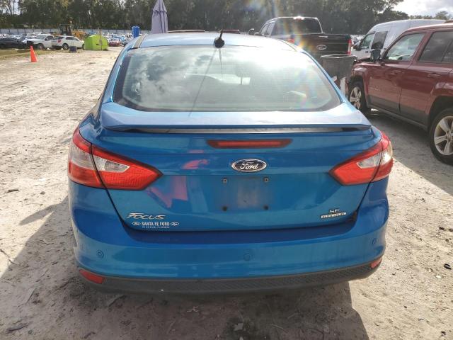 1FADP3F21EL298285 - 2014 FORD FOCUS SE BLUE photo 6