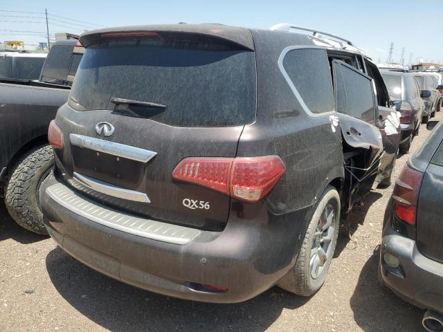 JN8AZ2NF4C9518636 - 2012 INFINITI QX56 MAROON photo 3