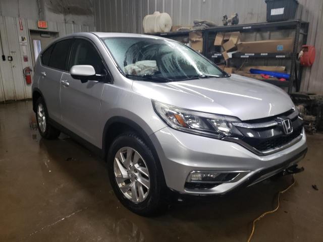 5J6RM4H55FL051336 - 2015 HONDA CR-V EX SILVER photo 4