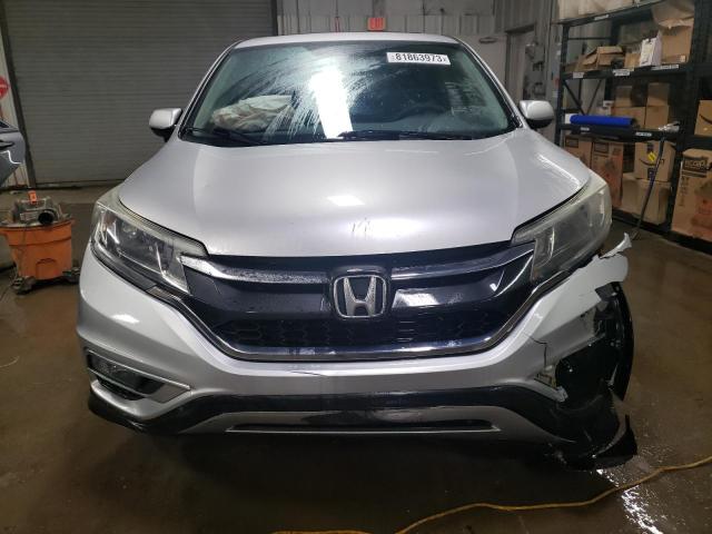 5J6RM4H55FL051336 - 2015 HONDA CR-V EX SILVER photo 5