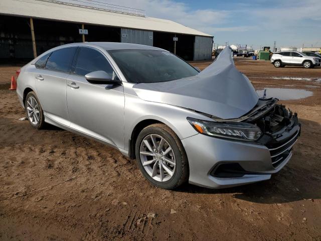 1HGCV1F13MA083798 - 2021 HONDA ACCORD LX SILVER photo 4