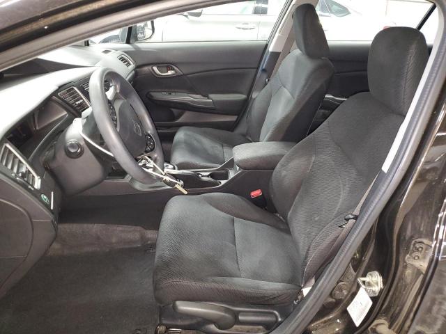 19XFB2F50DE001990 - 2013 HONDA CIVIC LX BLACK photo 7