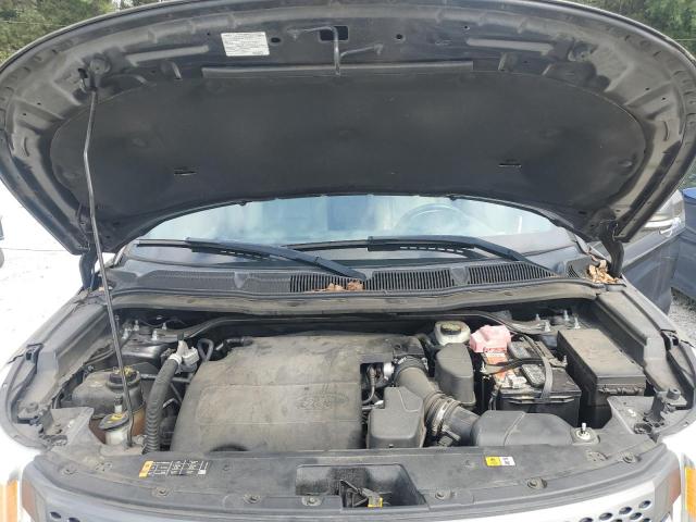 1FM5K7F8XFGC06640 - 2015 FORD EXPLORER LIMITED GRAY photo 12