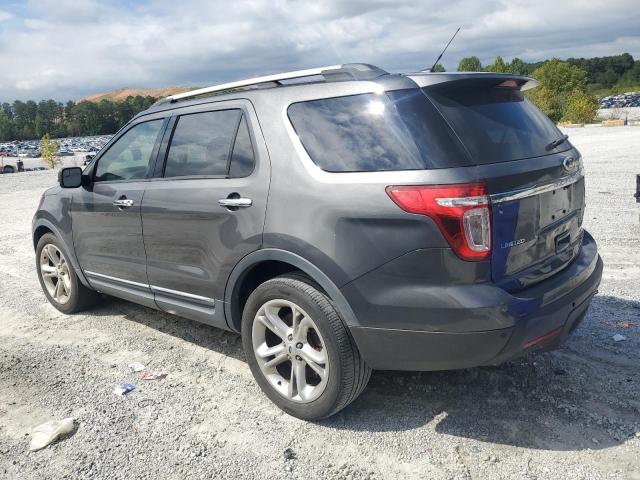 1FM5K7F8XFGC06640 - 2015 FORD EXPLORER LIMITED GRAY photo 2