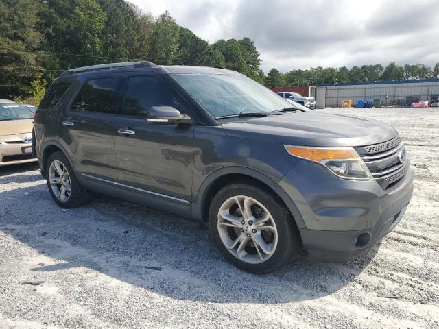 1FM5K7F8XFGC06640 - 2015 FORD EXPLORER LIMITED GRAY photo 4