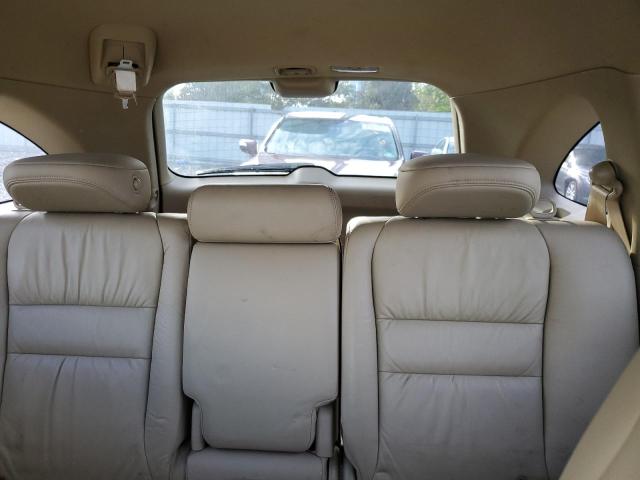 5J6RE4H76BL120351 - 2011 HONDA CR-V EXL BLACK photo 10