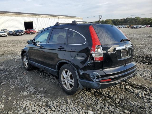 5J6RE4H76BL120351 - 2011 HONDA CR-V EXL BLACK photo 2