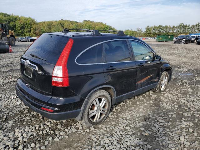 5J6RE4H76BL120351 - 2011 HONDA CR-V EXL BLACK photo 3