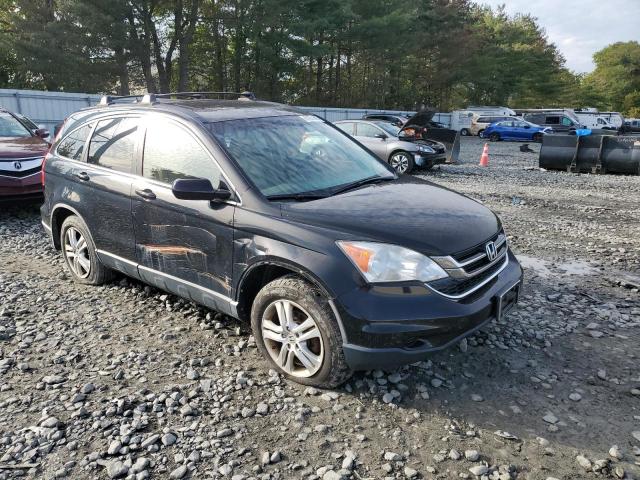 5J6RE4H76BL120351 - 2011 HONDA CR-V EXL BLACK photo 4