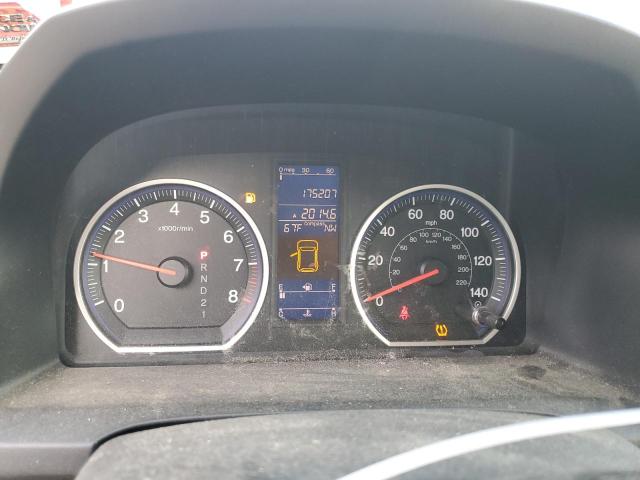 5J6RE4H76BL120351 - 2011 HONDA CR-V EXL BLACK photo 9