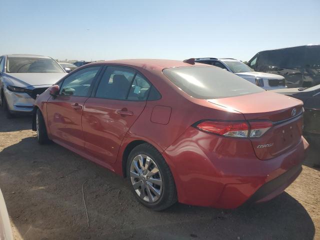 5YFEPMAE5MP219521 - 2021 TOYOTA COROLLA LE أحمر صورة 2