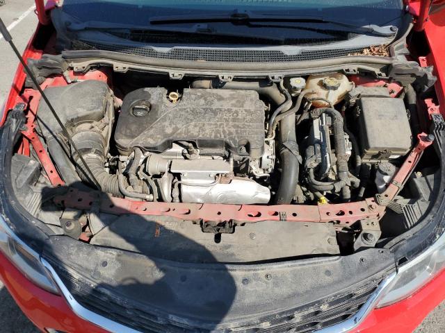 1G1BC5SM0J7214002 - 2018 CHEVROLET CRUZE LS RED photo 11
