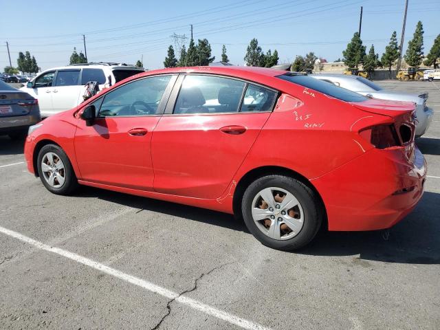 1G1BC5SM0J7214002 - 2018 CHEVROLET CRUZE LS RED photo 2
