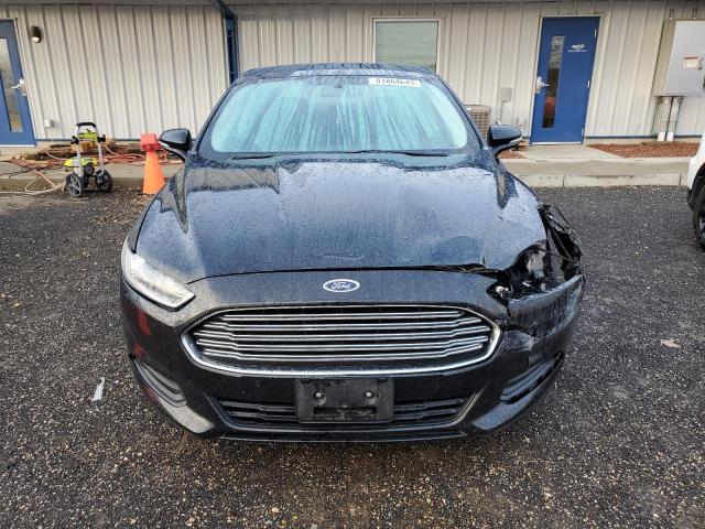 3FA6P0H77DR263122 - 2013 FORD FUSION SE BLACK photo 5