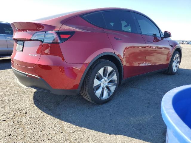 7SAYGDEE8RA277388 - 2024 TESLA MODEL Y Kırmızı fotoğraf 3