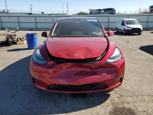 7SAYGDEE8RA277388 - 2024 TESLA MODEL Y Kırmızı fotoğraf 5