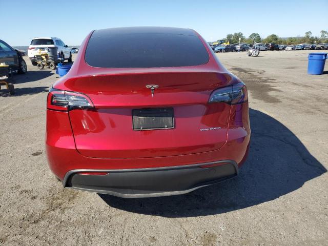 7SAYGDEE8RA277388 - 2024 TESLA MODEL Y Kırmızı fotoğraf 6