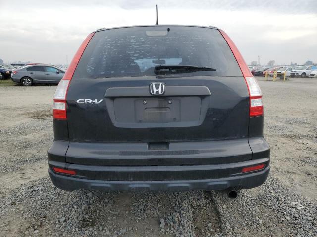 5J6RE3H36BL052088 - 2011 HONDA CR-V LX BLACK photo 6