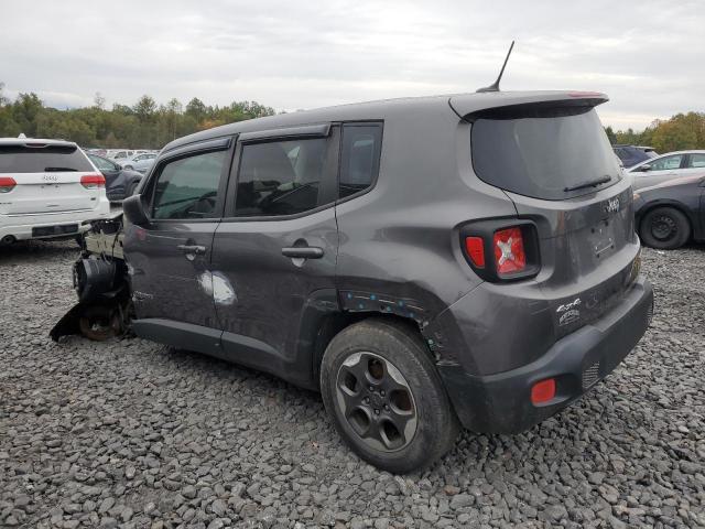 ZACCJBAT7GPD13940 - 2016 JEEP RENEGADE SPORT GRAY photo 2