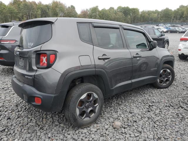 ZACCJBAT7GPD13940 - 2016 JEEP RENEGADE SPORT GRAY photo 3