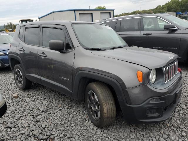 ZACCJBAT7GPD13940 - 2016 JEEP RENEGADE SPORT GRAY photo 4