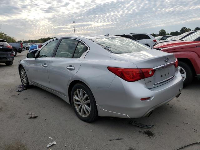 JN1BV7AR8FM392682 - 2015 INFINITI Q50 BASE Plata foto 2