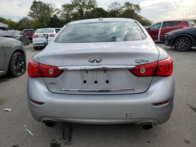 JN1BV7AR8FM392682 - 2015 INFINITI Q50 BASE Plata foto 6