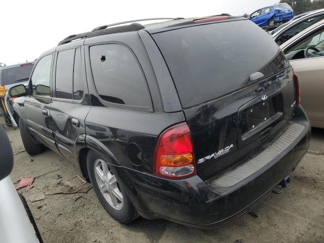 1GHDT13SX22129604 - 2002 OLDSMOBILE BRAVADA BLACK photo 2