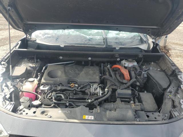 2T3RWRFV1KW028546 - 2019 TOYOTA RAV4 XLE ნაცრისფერი ფოტო 12