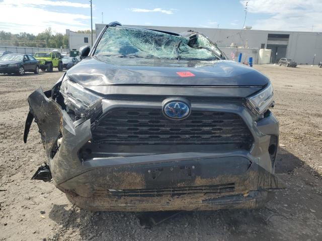 2T3RWRFV1KW028546 - 2019 TOYOTA RAV4 XLE ნაცრისფერი ფოტო 5