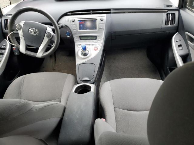 JTDKN3DU1C1594444 - 2012 TOYOTA PRIUS GRAY photo 8