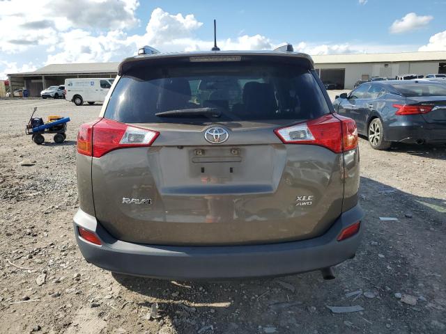 2T3RFREV2DW004325 - 2013 TOYOTA RAV4 XLE თაფლისფერი ფოტო 6