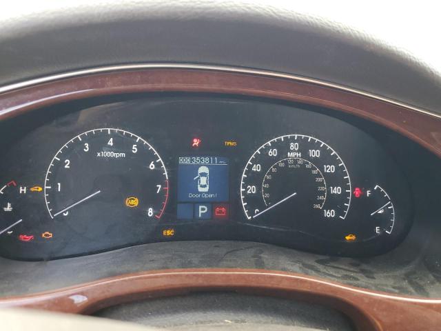 KMHGC4DDXCU178016 - 2012 HYUNDAI GENESIS 3.8L 银色 照片 9